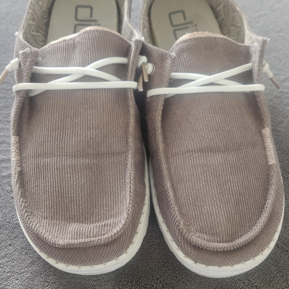 Hey Dude Men's Brown Moccasin-Style Casual Shoes